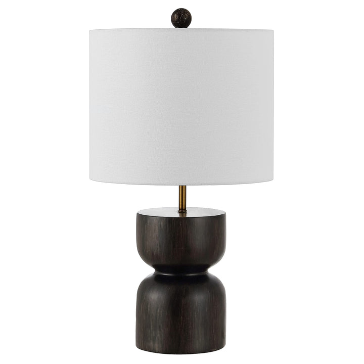 Lighting Modern 21-inch Led Table Lamp 11" W X L 20.5" H Brown Contemporary - Diamond Home USA