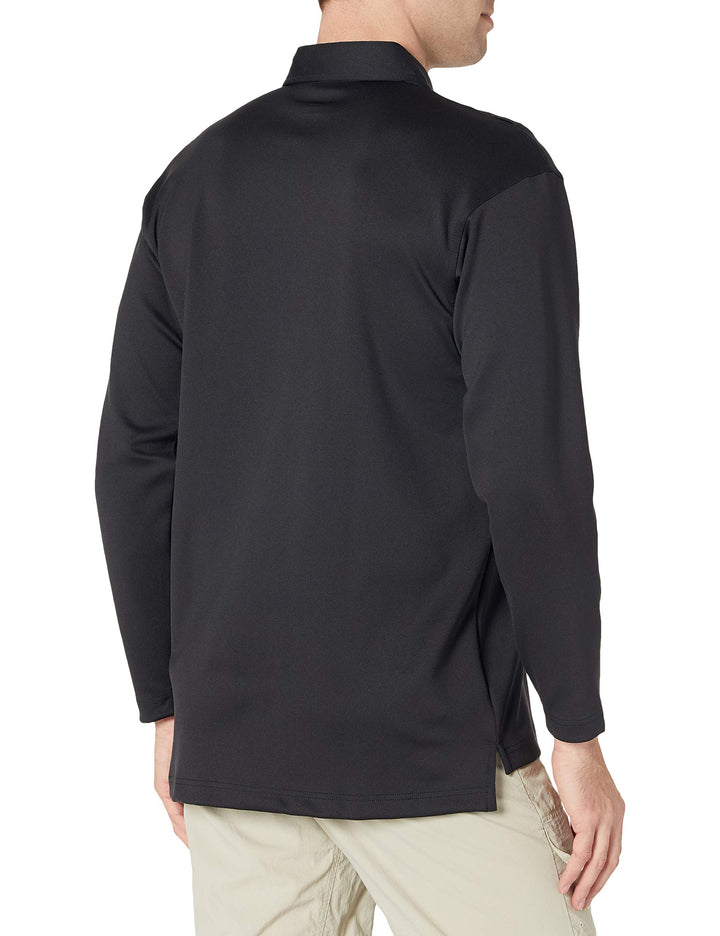 Propper I.C.E Men's Long Sleeve Performance Polo Shirt Black Medium - Diamond Home USA