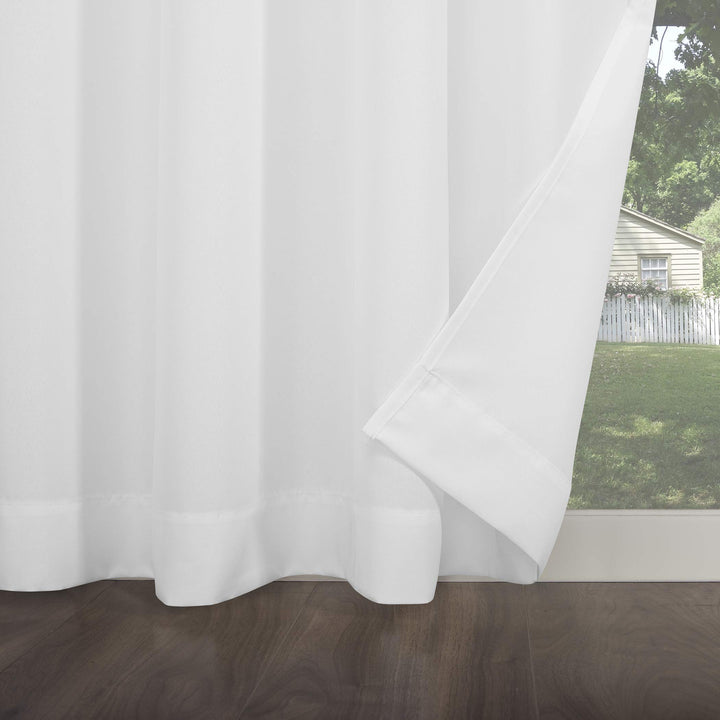 Sun Zero Marina Indoor/Outdoor UV Protectant Energy Efficient Grommet Curtain