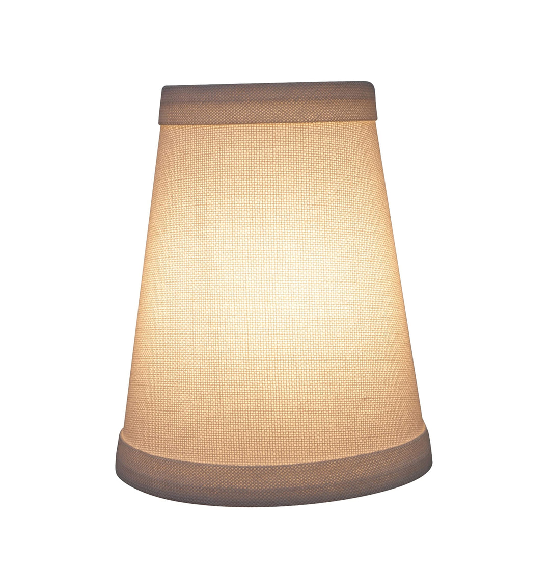 Aspen Creative 32652-5 Small Hardback Empire Shape Chandelier Clip-On Lamp Shade - Diamond Home USA