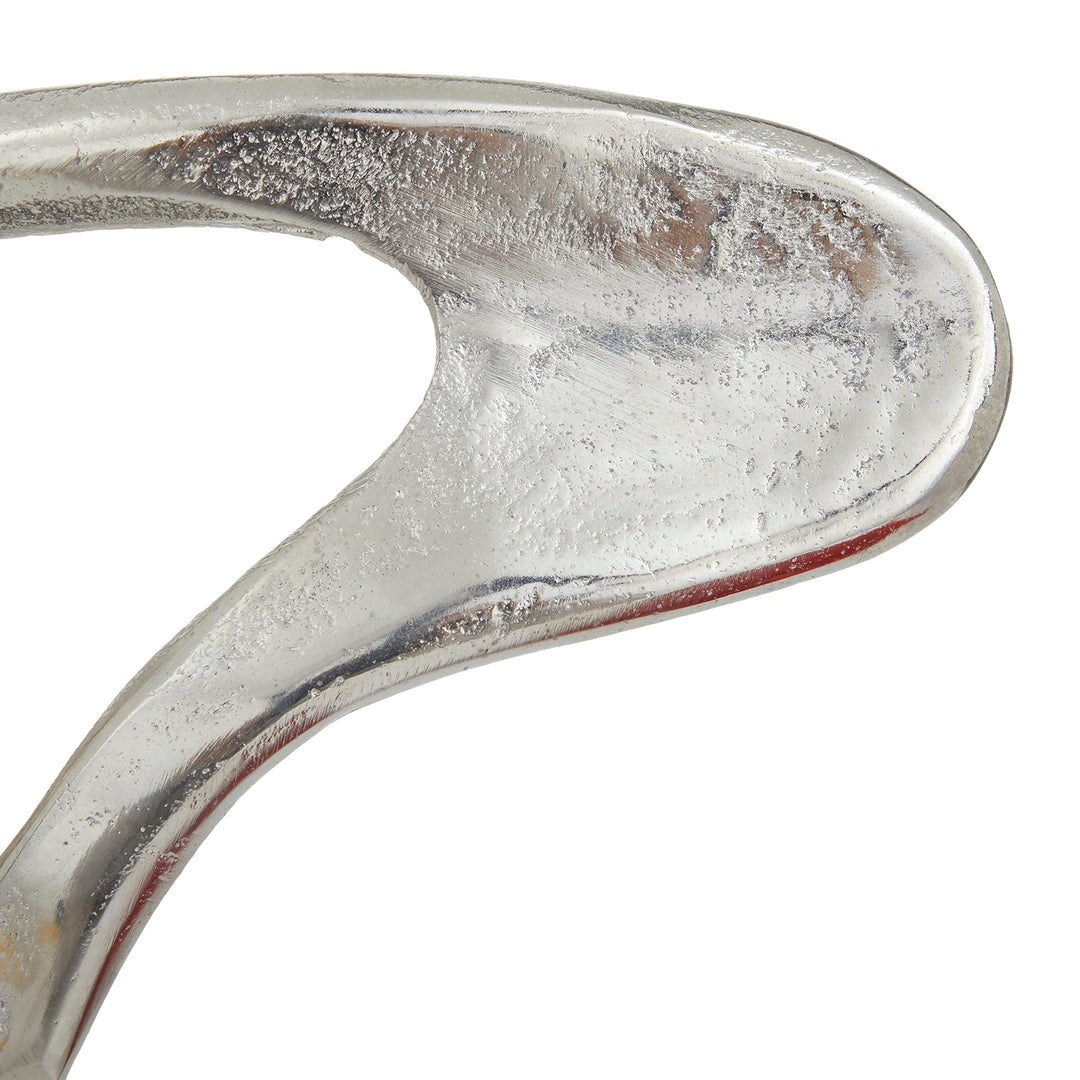 Silver Modern Sculpture 13 X 14 6 Abstract - Diamond Home USA