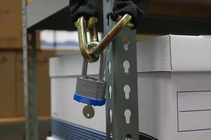 ABUS 41/40HB50 Yellow KAx3 19341 Laminated Steel Padlock 41 Series Body width: 1 - Diamond Home USA