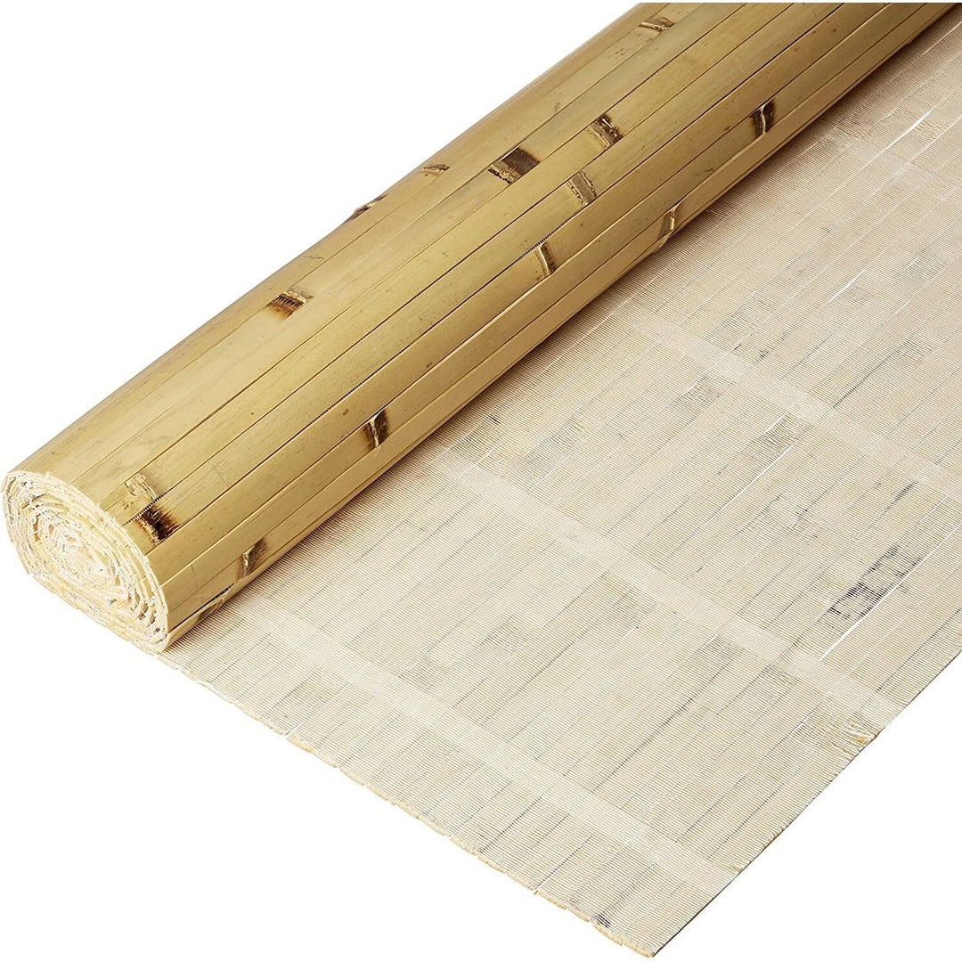Backyard X-Scapes Inc Bamboo Panels 4FT H x 8FT L Natural RAW Burnt - Diamond Home USA