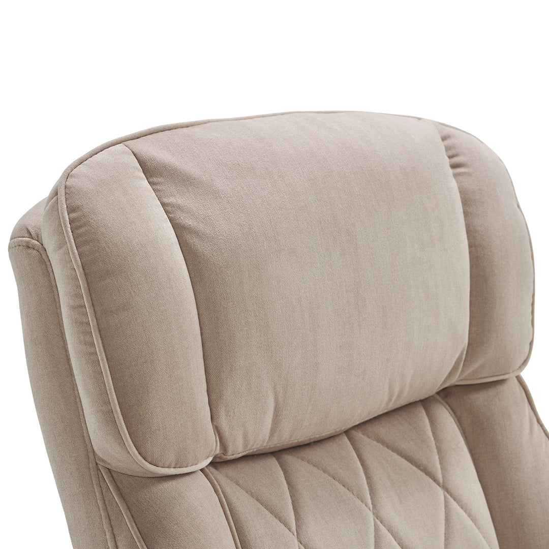 La-Z-Boy Sutherland Ergonomic Faux Leather Swivel Computer and Desk Chair