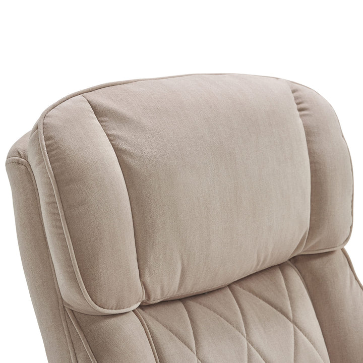 La-Z-Boy Sutherland Ergonomic Faux Leather Swivel Computer and Desk Chair