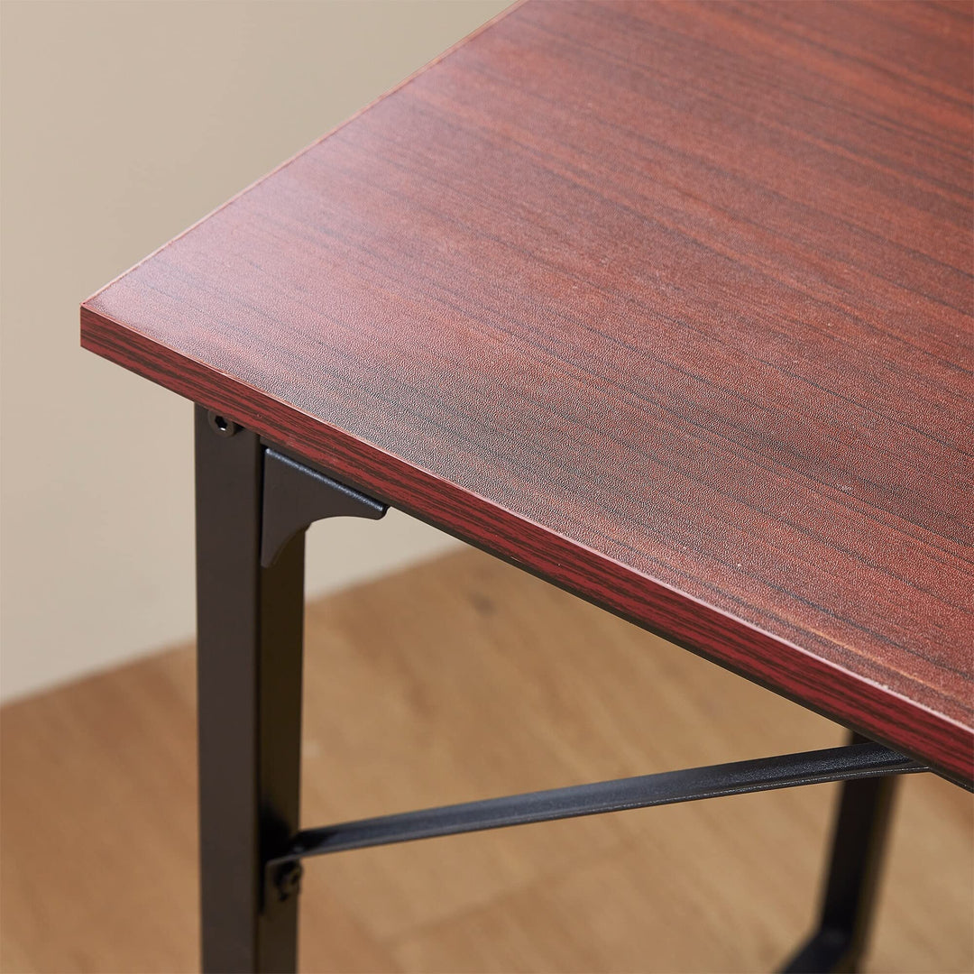 Desk Standard Room Mahogany Red Burgundy Casual Modern Contemporary - Diamond Home USA