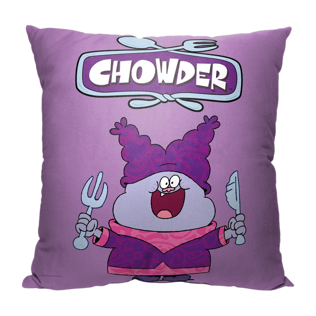 Northwest Chowder Cartoon Network's Pillow 18" x 18"
