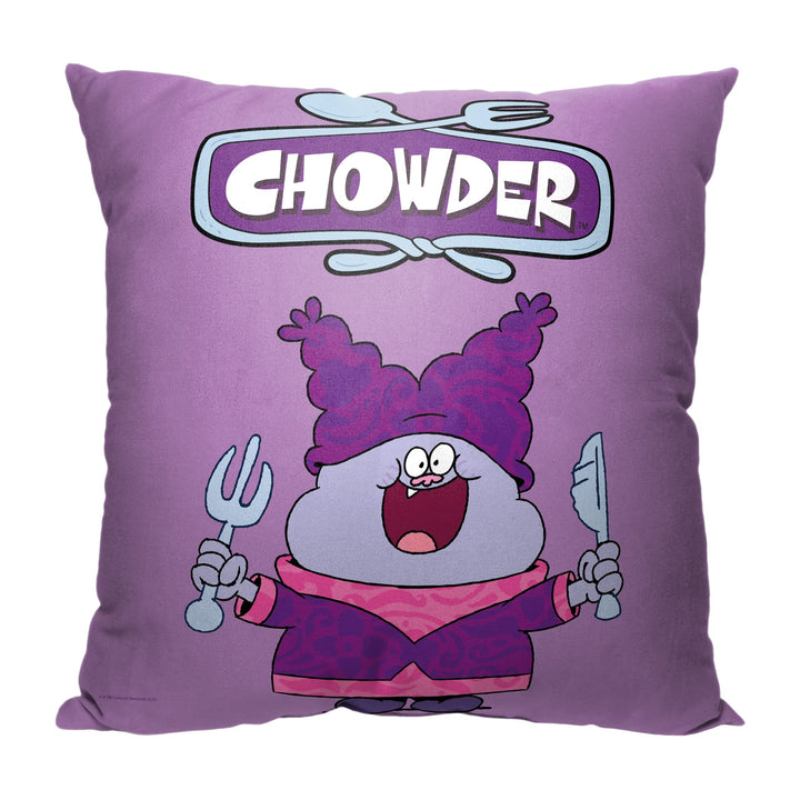 Northwest Chowder Cartoon Network's Pillow 18" x 18"