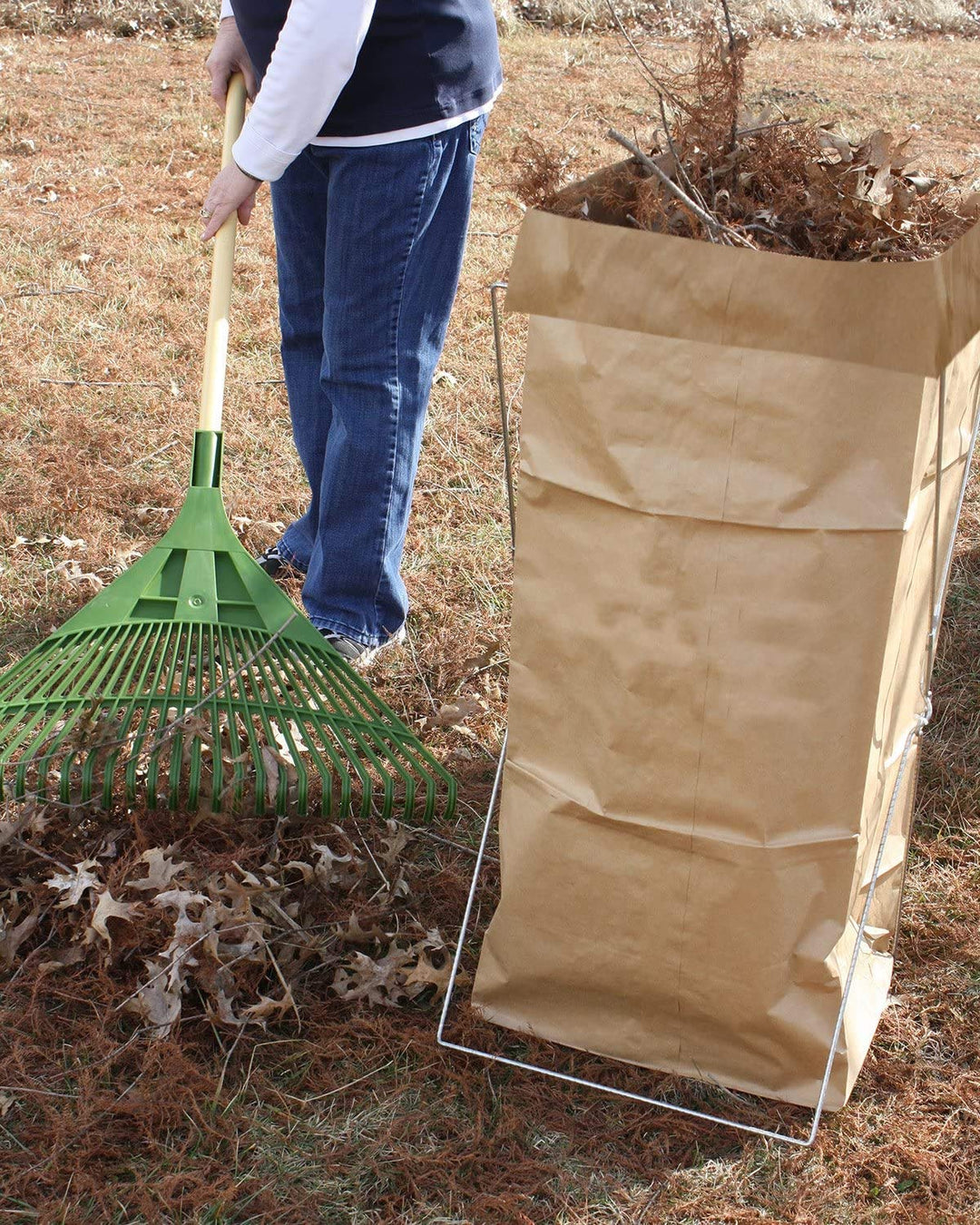 Hamper Stand 30 gal no bag - Diamond Home USA