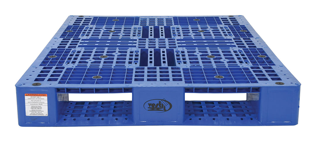 Vestil Blue Plastic Pallet 8000 LB 47-3/8X39-3/8 - Diamond Home USA