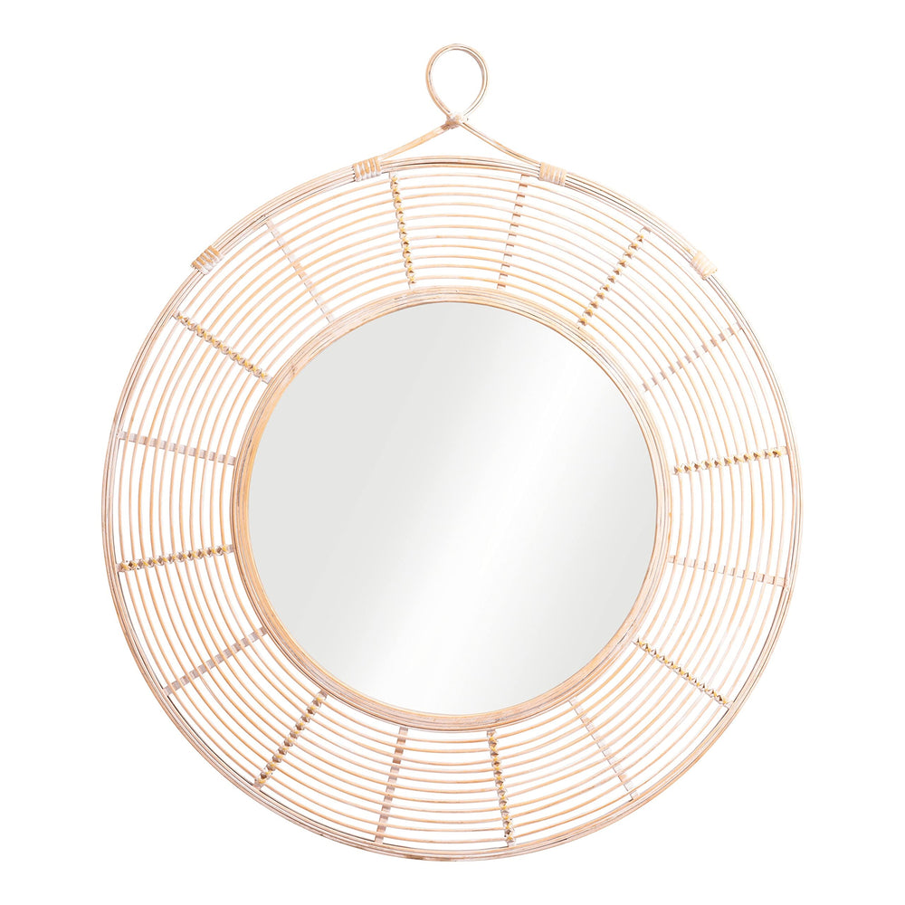 Mirror Natural Brown Modern Contemporary - Diamond Home USA