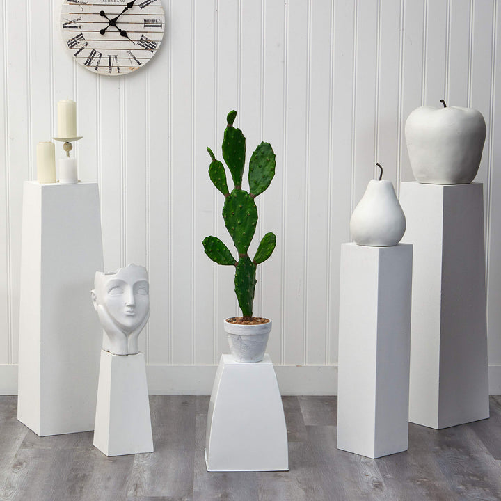 Nearly Natural 37-in. Cactus Artificial Silk Plants Green - Diamond Home USA