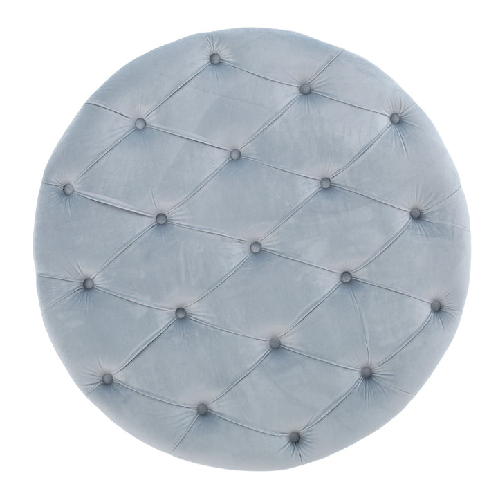 Christopher Knight Home Zelfa Velvet Ottoman 29.5” x 29.5’x 18”