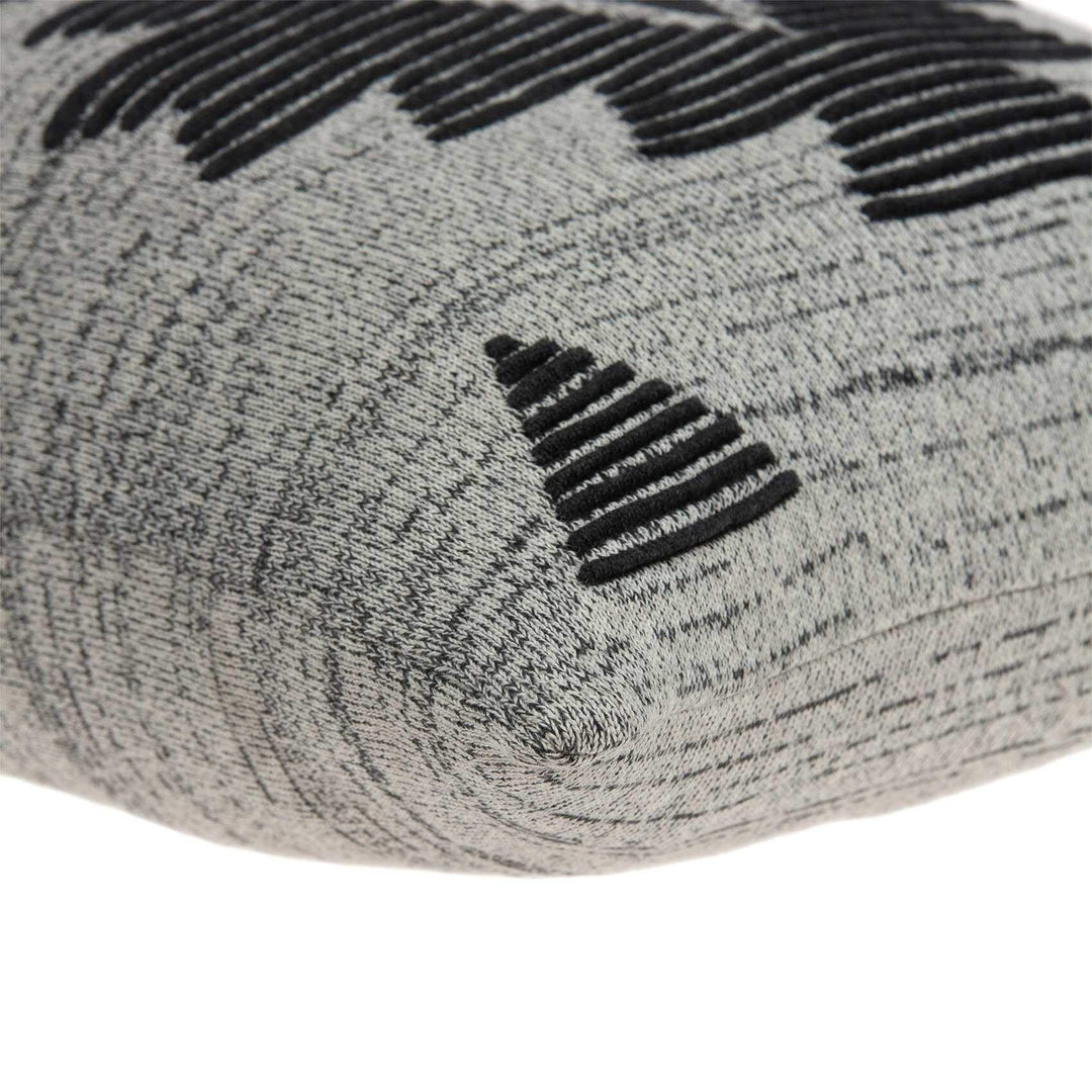 Square Southwest Gray Accent Pillow Cover Grey Ikat Cotton Single Reversible - Diamond Home USA