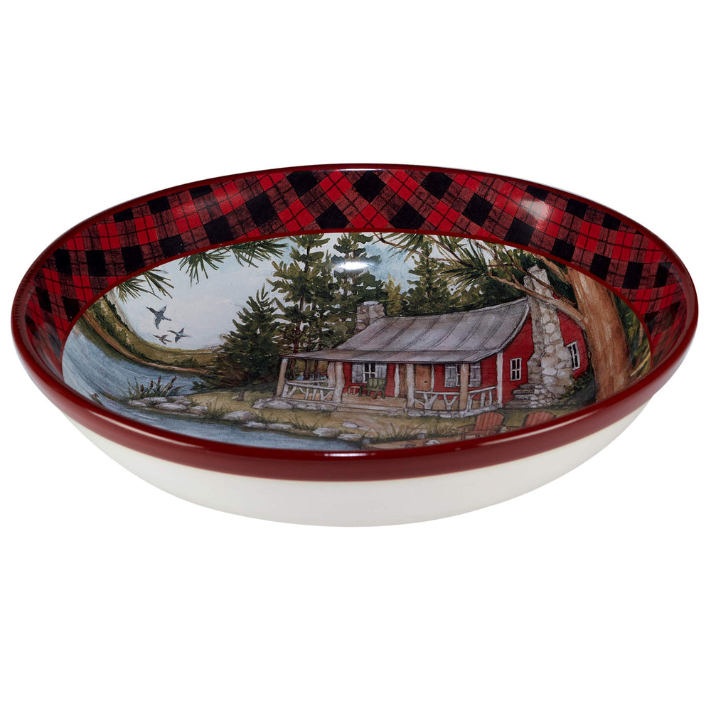 Certified International Lake Retreat 120 oz. Serving Bowl - Diamond Home USA