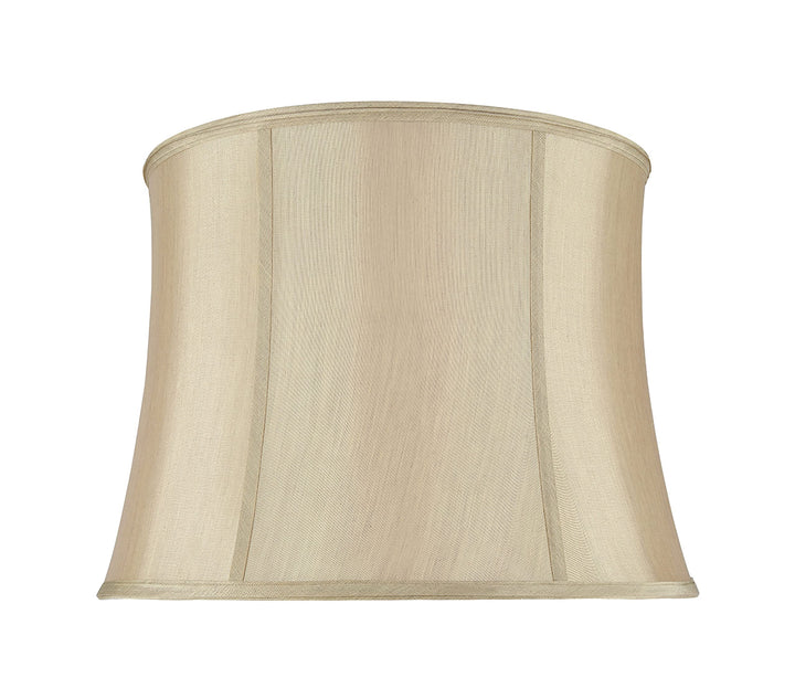 Aspen Creative 30021 Transitional Bell Shape Spider Construction Lamp Shade in