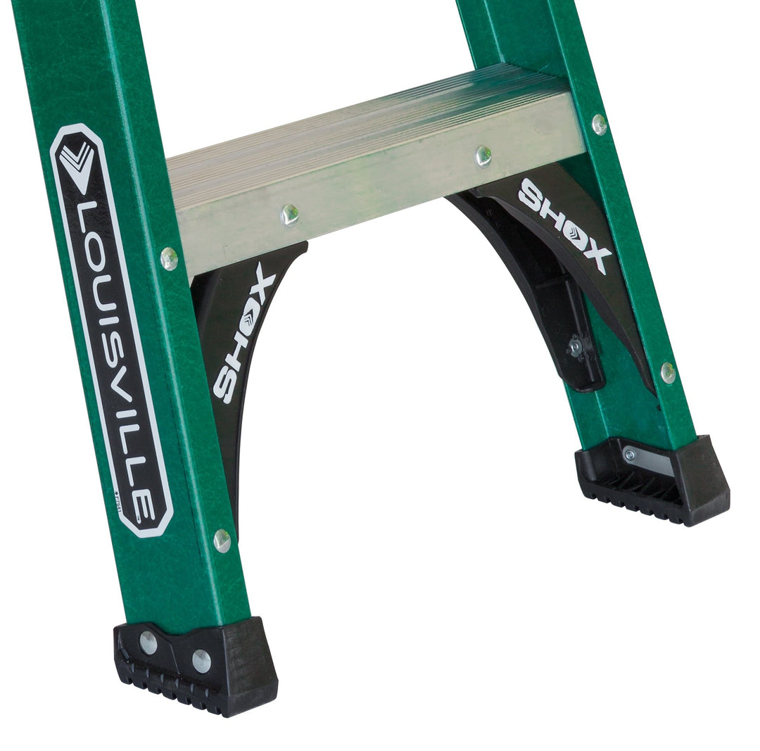 Louisville Ladder FS4004 4-Foot Step Ladder 4 feet Green - Diamond Home USA