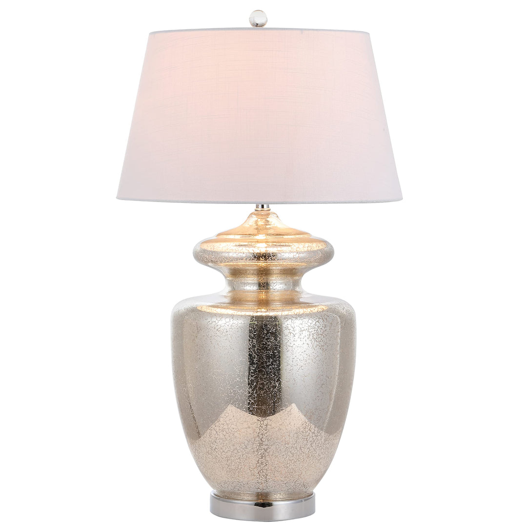 JONATHAN Y JYL1014A Hughes 31" Glass LED Table Lamp Modern Contemporary Glam
