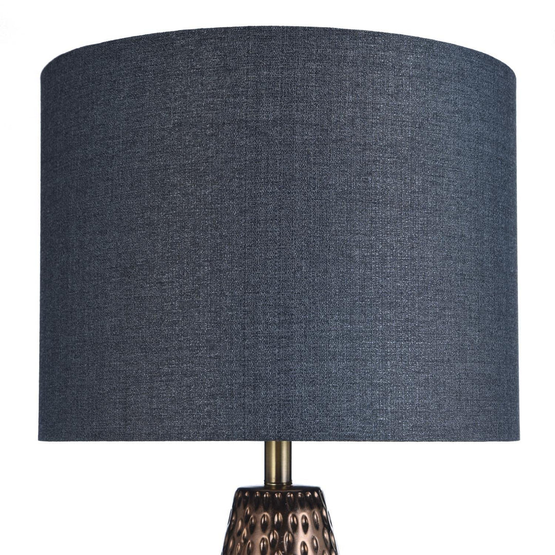 StyleCraft Home Collection Signature 37.25 Inch 150 Watt Blue and Copper Bedford - Diamond Home USA