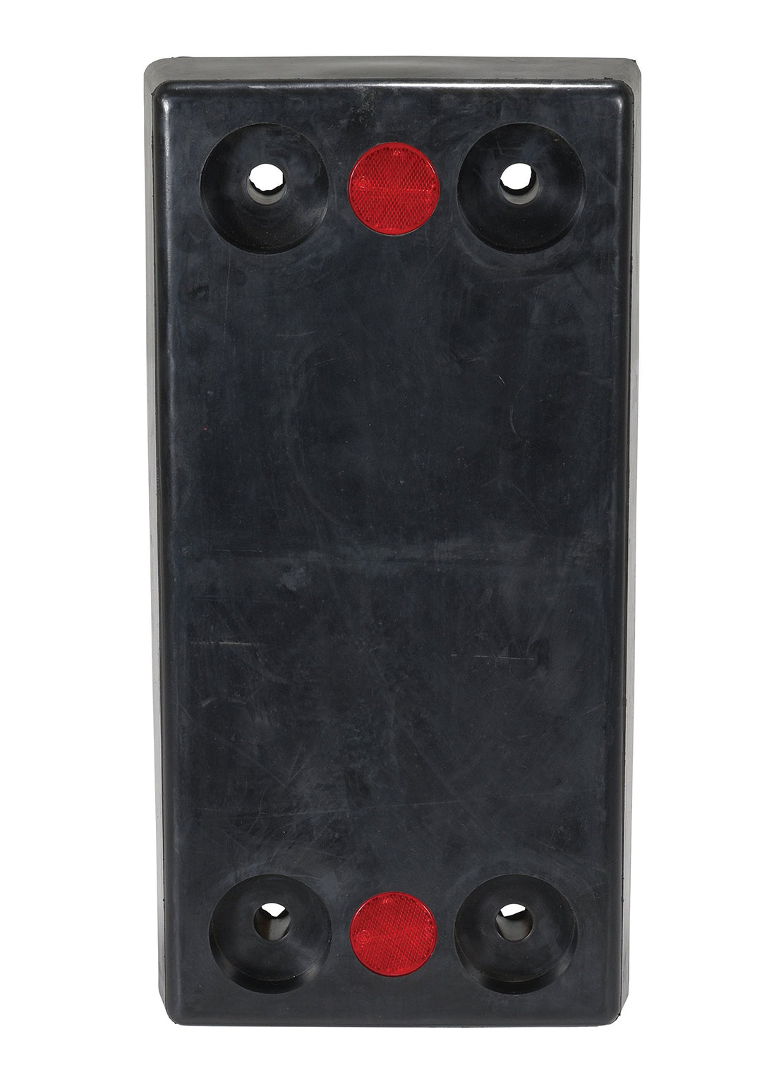 Vestil B-1224-3 Rubber Molded ock Bumper Rectangular 12" Height 24" Width 3" - Diamond Home USA