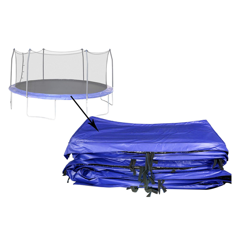 17 Ft Oval Replacement Spring Pad - Blue - Diamond Home USA