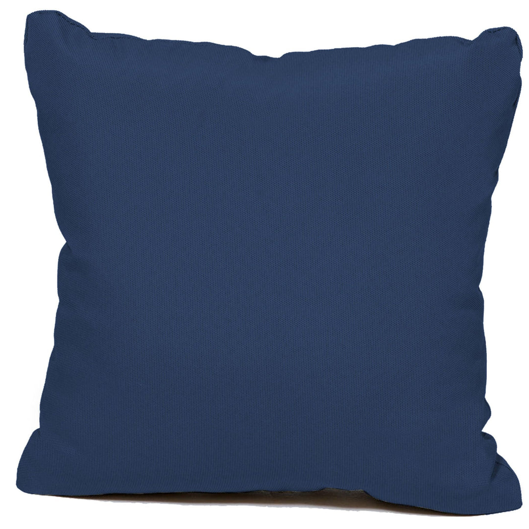 TK Classics PILLOW-NAVY-S-2x Outdoor Pillow Small (Pack of 2) Navy 2 Count - Diamond Home USA