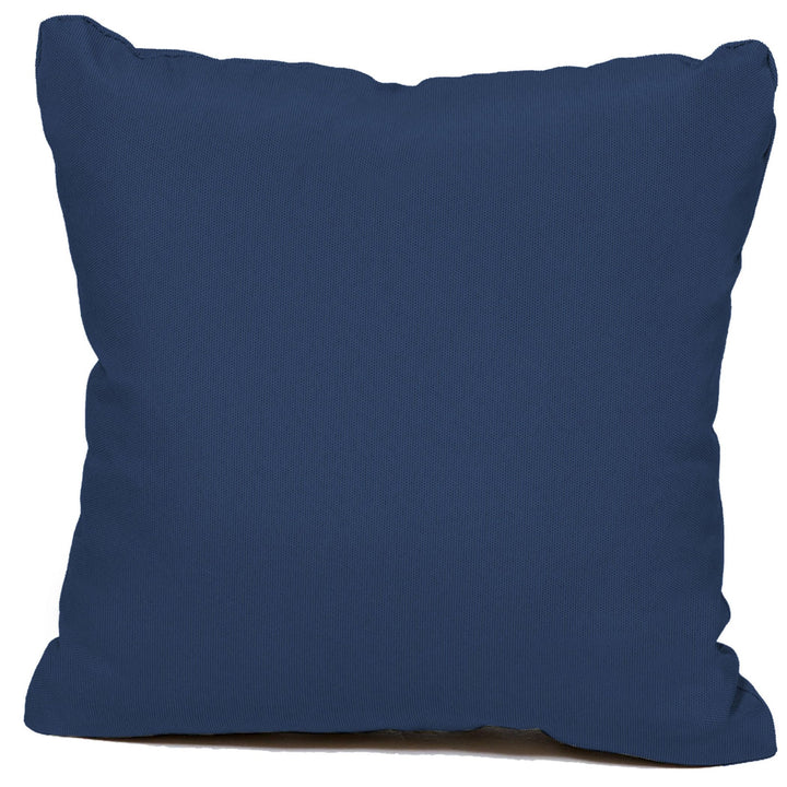 TK Classics PILLOW-NAVY-S-2x Outdoor Pillow Small (Pack of 2) Navy 2 Count - Diamond Home USA