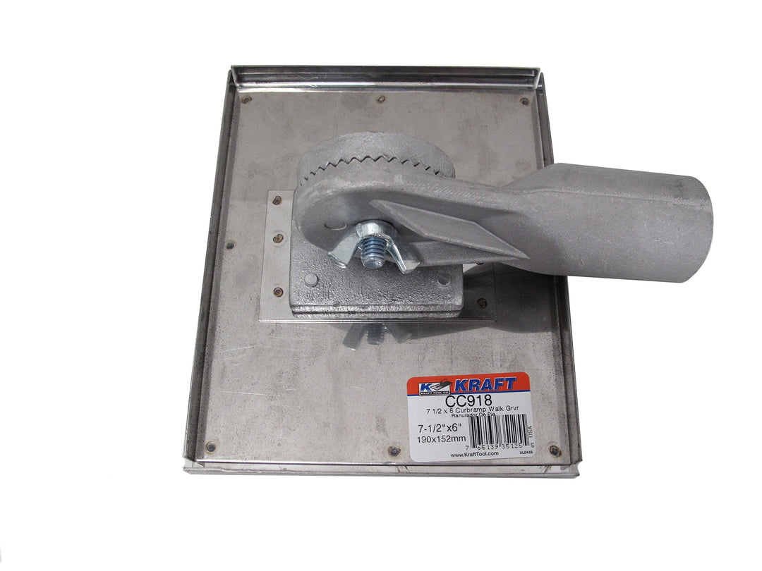 Kraft Tool CC918 Curb Ramp Walking Groover with 4 Grooves 2-Inch on Center