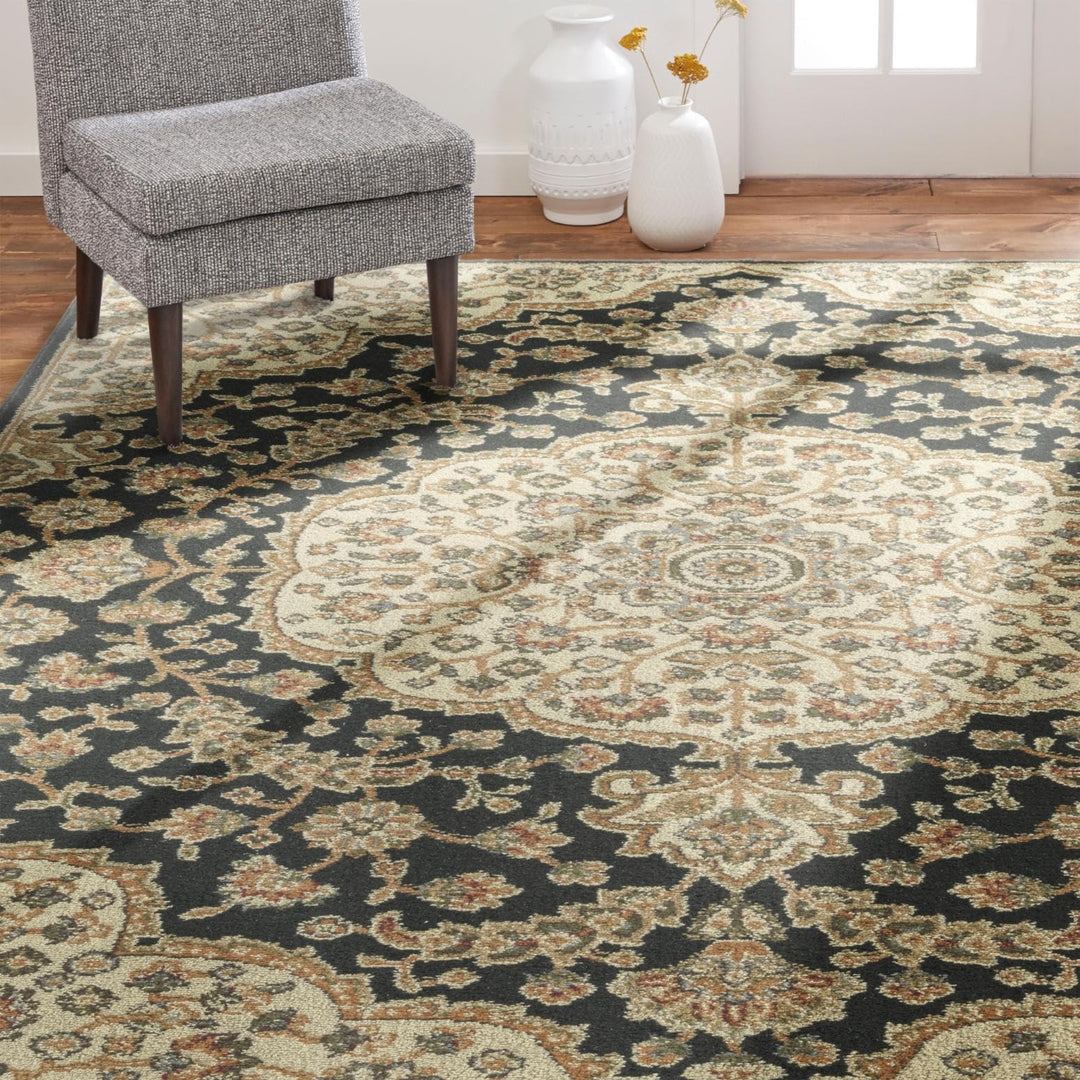 Home Dynamix Royalty Medallion Traditional Area Rug