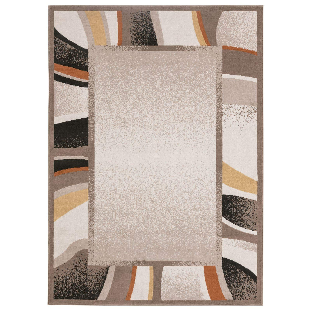 Home Dynamix Lyndhurst Rotana Modern Area Rug Contemporary Blue/Gray/Ivory