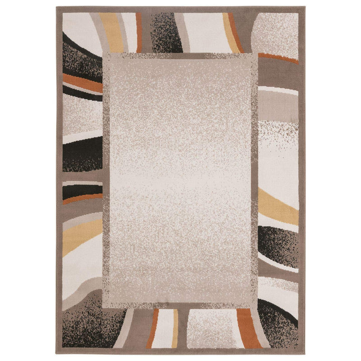 Home Dynamix Lyndhurst Rotana Modern Area Rug Contemporary Blue/Gray/Ivory