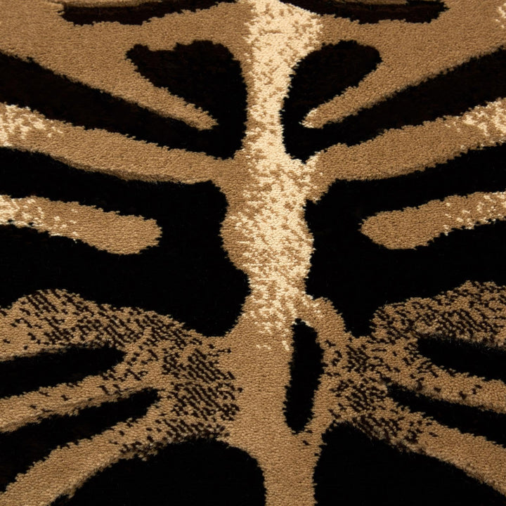 Home Dynamix Tribeca Fawn Area Rug Animals Black/Ivory