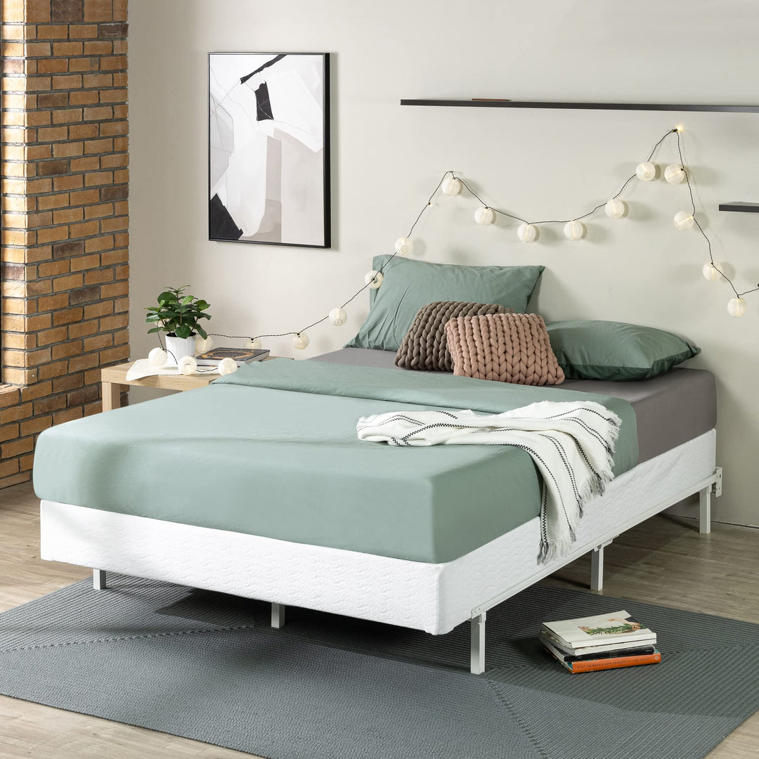 ZINUS 7 Inch Metal Smart Box Spring Mattress Foundation Strong Metal Frame