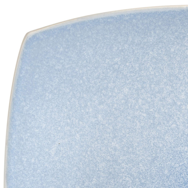 Gibson Soho Lounge Square Reactive Glaze Stoneware Dinnerware Set Service for - Diamond Home USA