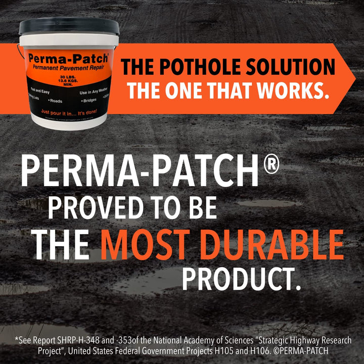Perma-Patch Permanent Pavement Repair|30 lb Pail