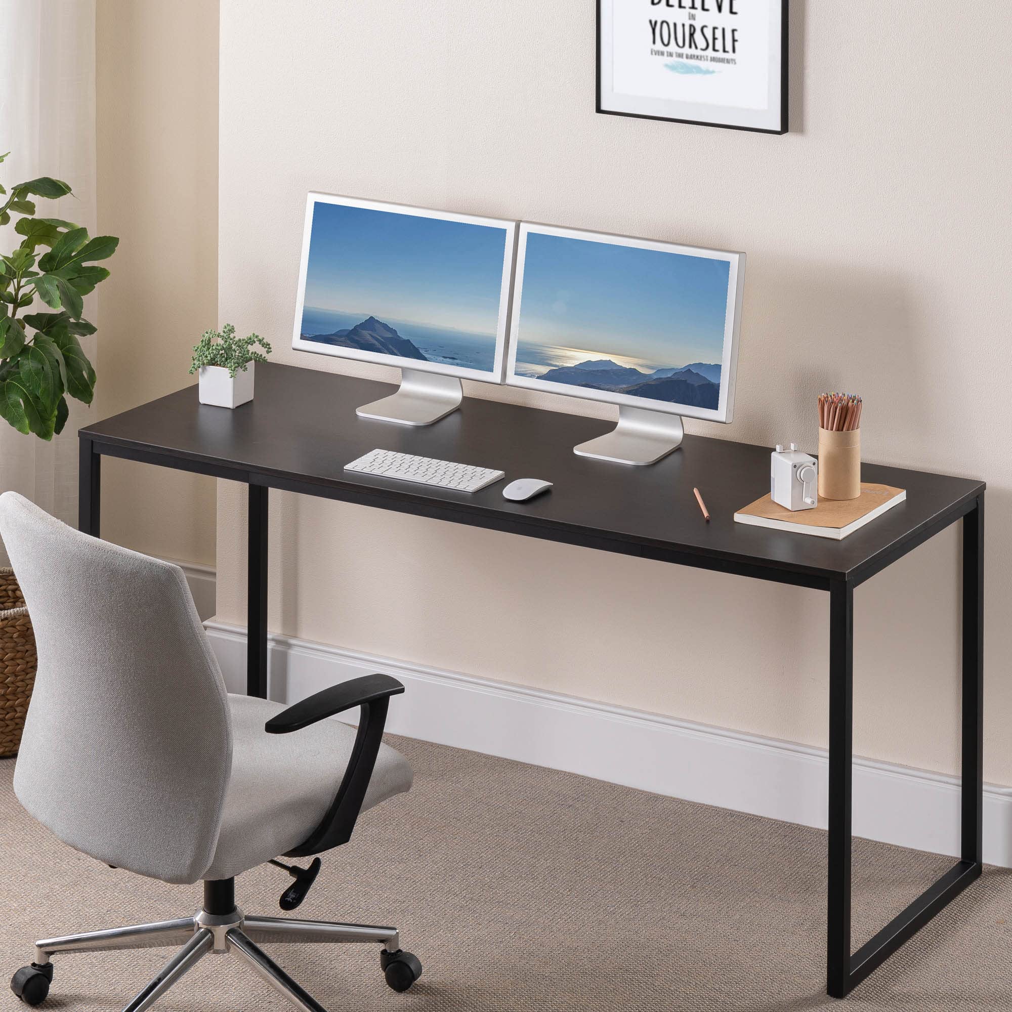 ZINUS Jennifer 63 Inch Frame Desk / Computer Workstation / Office Desk