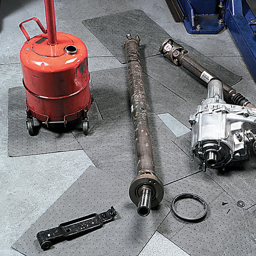 New Pig Absorbent Mat Pad in Dispenser Box (50)-22 oz Absorbency Pads Absorbs - Diamond Home USA