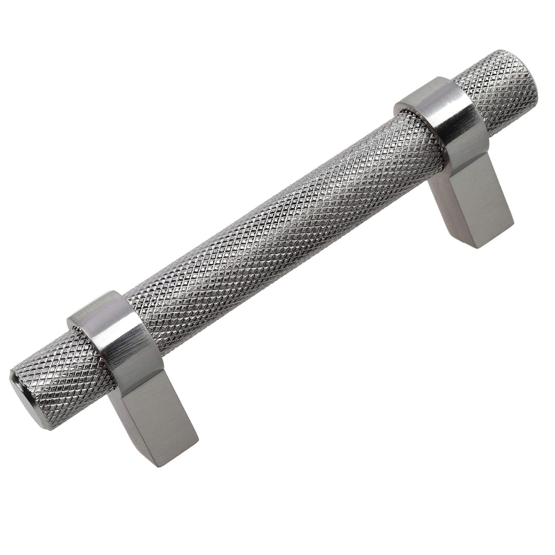 3 in Screw Center Solid Steel Bar Pull Cabinet Handle (Pack of 10) Satin