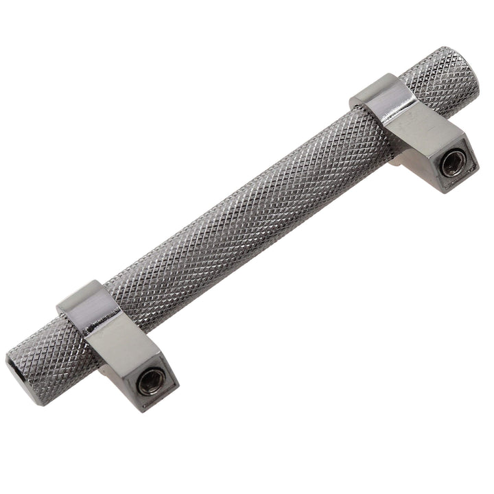 3 in Screw Center Solid Steel Bar Pull Cabinet Handle (Pack of 10) Satin - Diamond Home USA