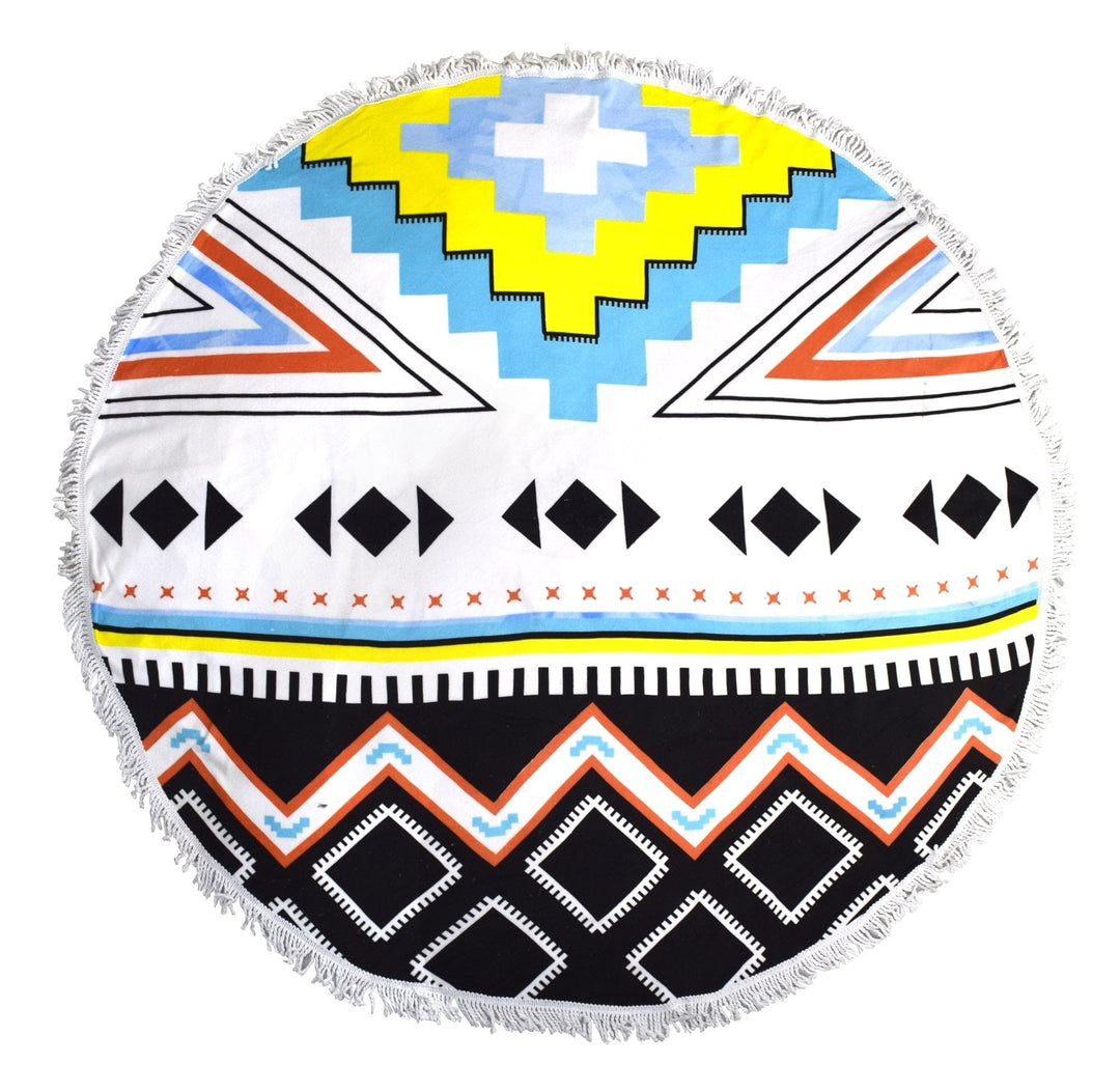 Thick Round Yoga Mat Mandala ach Towel Super Water Absorbent Tapestry Gypsy