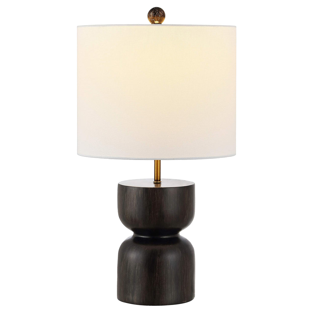 Lighting Modern 21-inch Led Table Lamp 11" W X L 20.5" H Brown Contemporary - Diamond Home USA