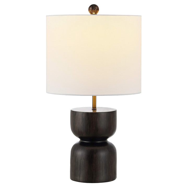 Lighting Modern 21-inch Led Table Lamp 11" W X L 20.5" H Brown Contemporary - Diamond Home USA