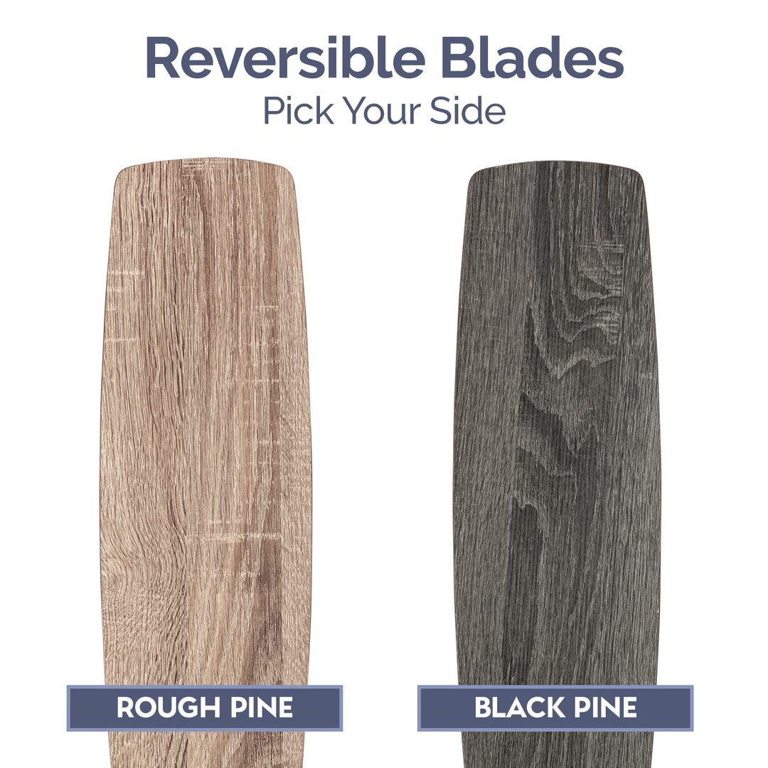 Prominence Home Magonia 52 inch Farmhouse Style Flush Mount LED Ceiling Fan with - Diamond Home USA