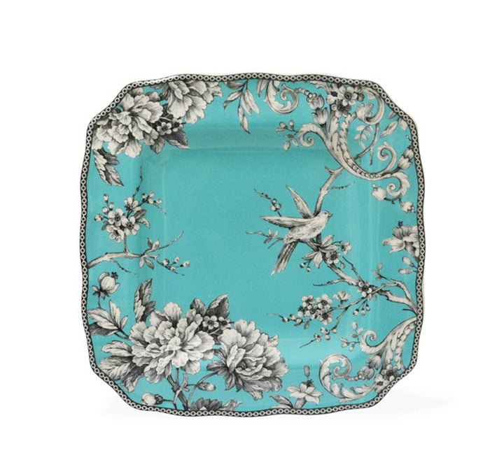 Adelaide 16-Piece Casual Turquoise Porcelain Dinnerware Set (Service for 4) - Diamond Home USA