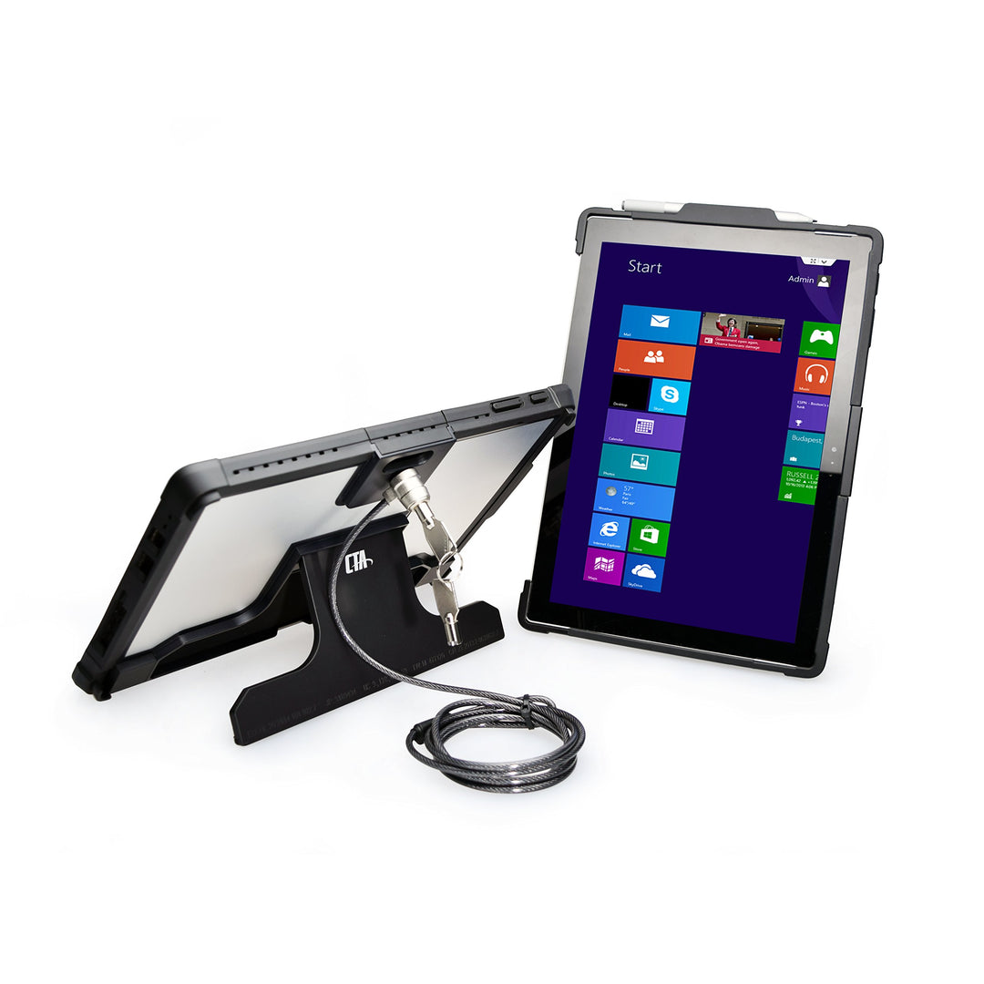 Portable Kickstand Case - CTA Security Case with Kickstand Anti-Theft Cable Nano - Diamond Home USA