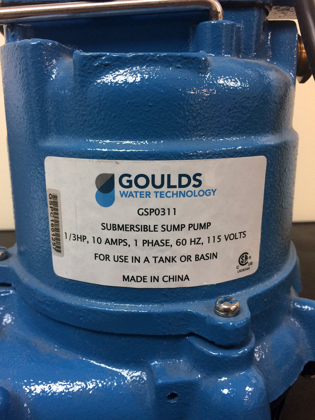 Goulds GSP0311 Cast Iron Sump Pump - Diamond Home USA