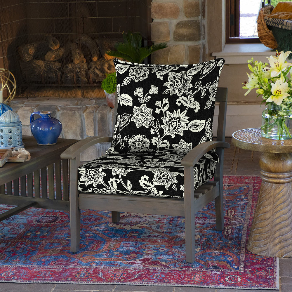 Arden lections Outdoor Deep at t 24 x 24 Rain-Proof Fade Resistant Deep - Diamond Home USA