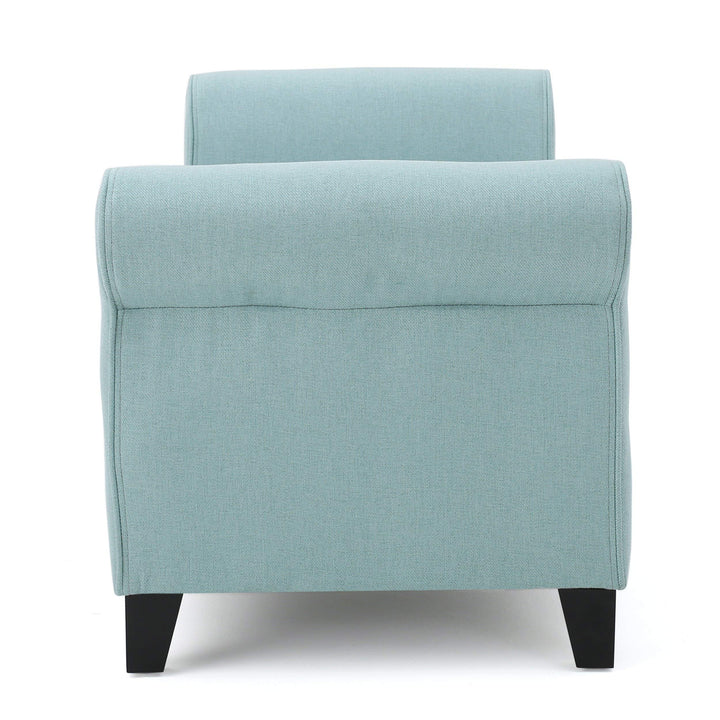 Christopher Knight Home Danbury Armed Fabric Storage Bench Dark