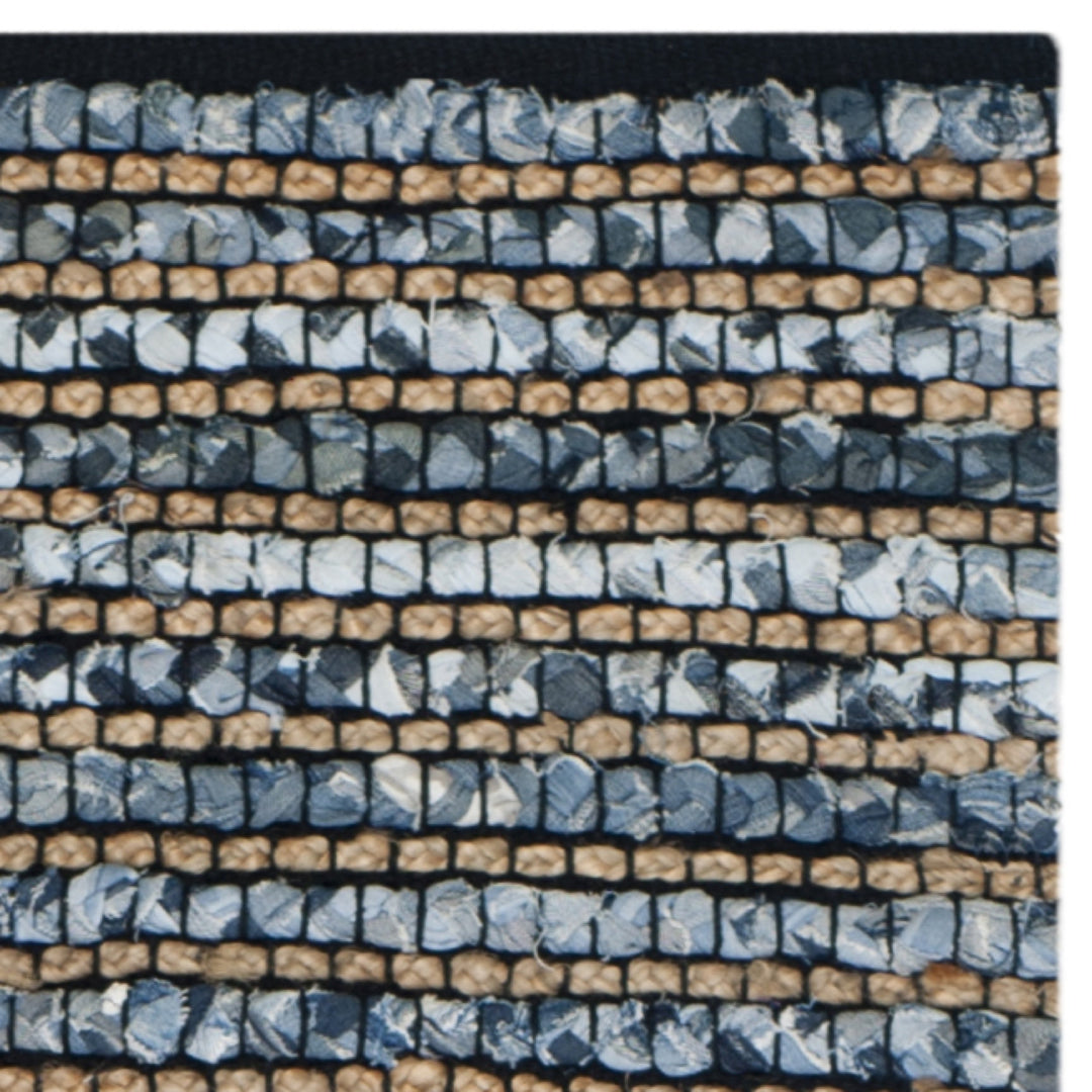 SAFAVIEH Cape Cod Collection Runner Rug - 2'3" x 8' Blue Handmade Flat Weave - Diamond Home USA