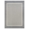 Couristan Recife Stria Texture Indoor/Outdoor Area Rug 5'3" x 7'6" 5'3" x 7'6" - Gray